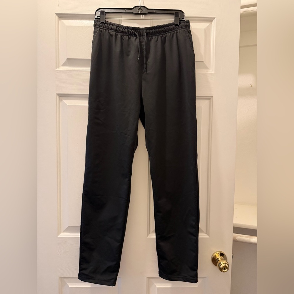 Men's Black Zip-Up Track Jacket and Pants Set - Picture 4 of 12